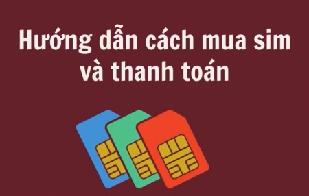 Cách mua sim và thanh toán